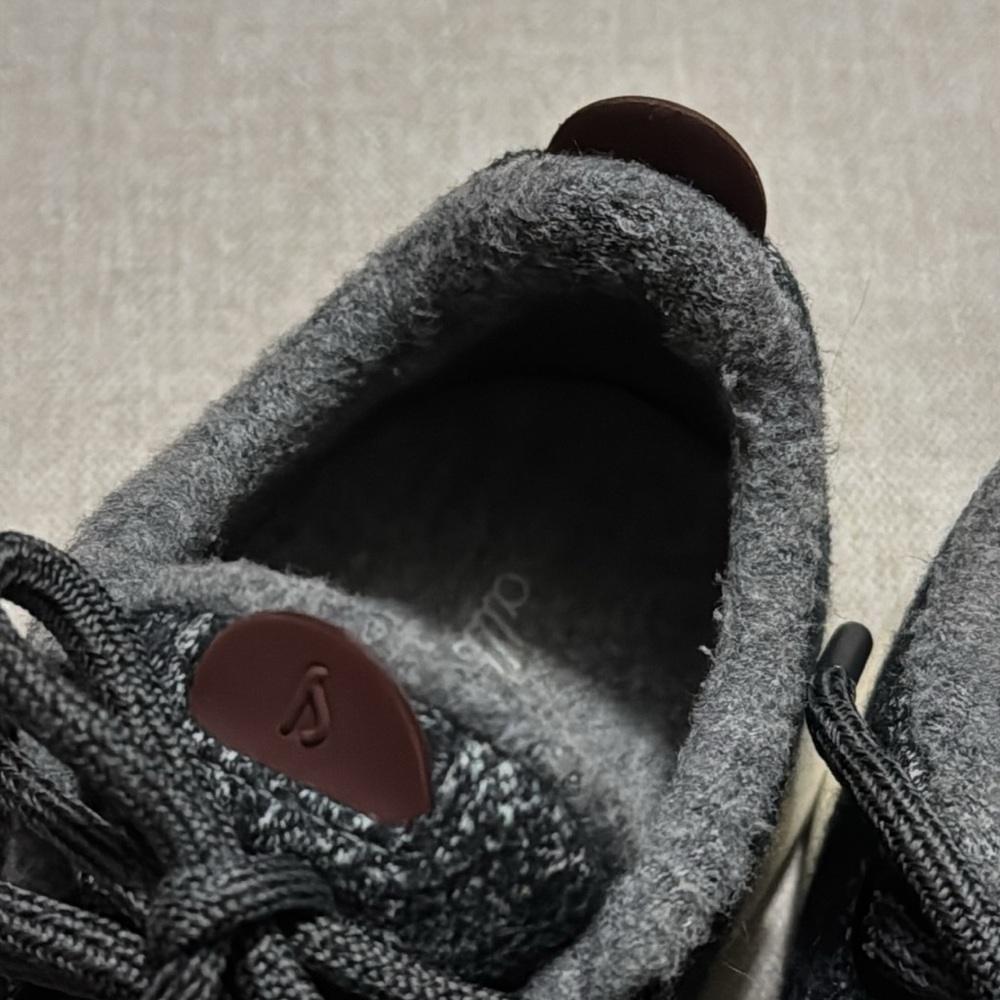 Wmns Allbirds Wool Runner Mizzle-Sz 9-Salt n Pepper Color-White Soles - Picture 12 of 15